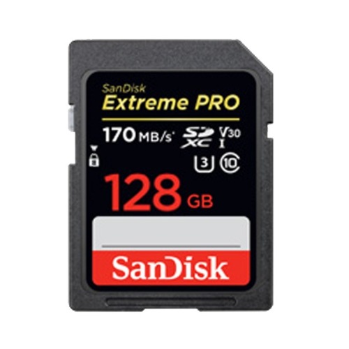 샌디스크 익스트림 프로 SDXC 128GB 200MB 캐논SD카드