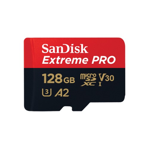 샌디스크 익스트림 프로 마이크로SD 128GB 스마트폰 카메라 블랙박스 테블릿