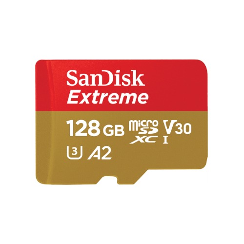 샌디스크 익스트림 마이크로SD 128GB 190MB 스마트폰 테블릿 블랙박스 카메라