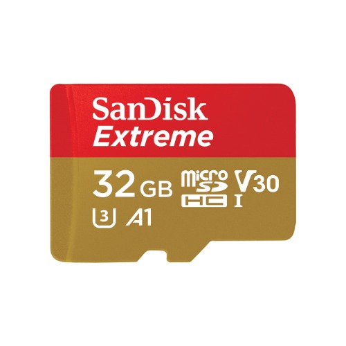 샌디스크 익스트림 마이크로SD 32GB 100MB 스마트폰 테블릿 블랙박스 카메라